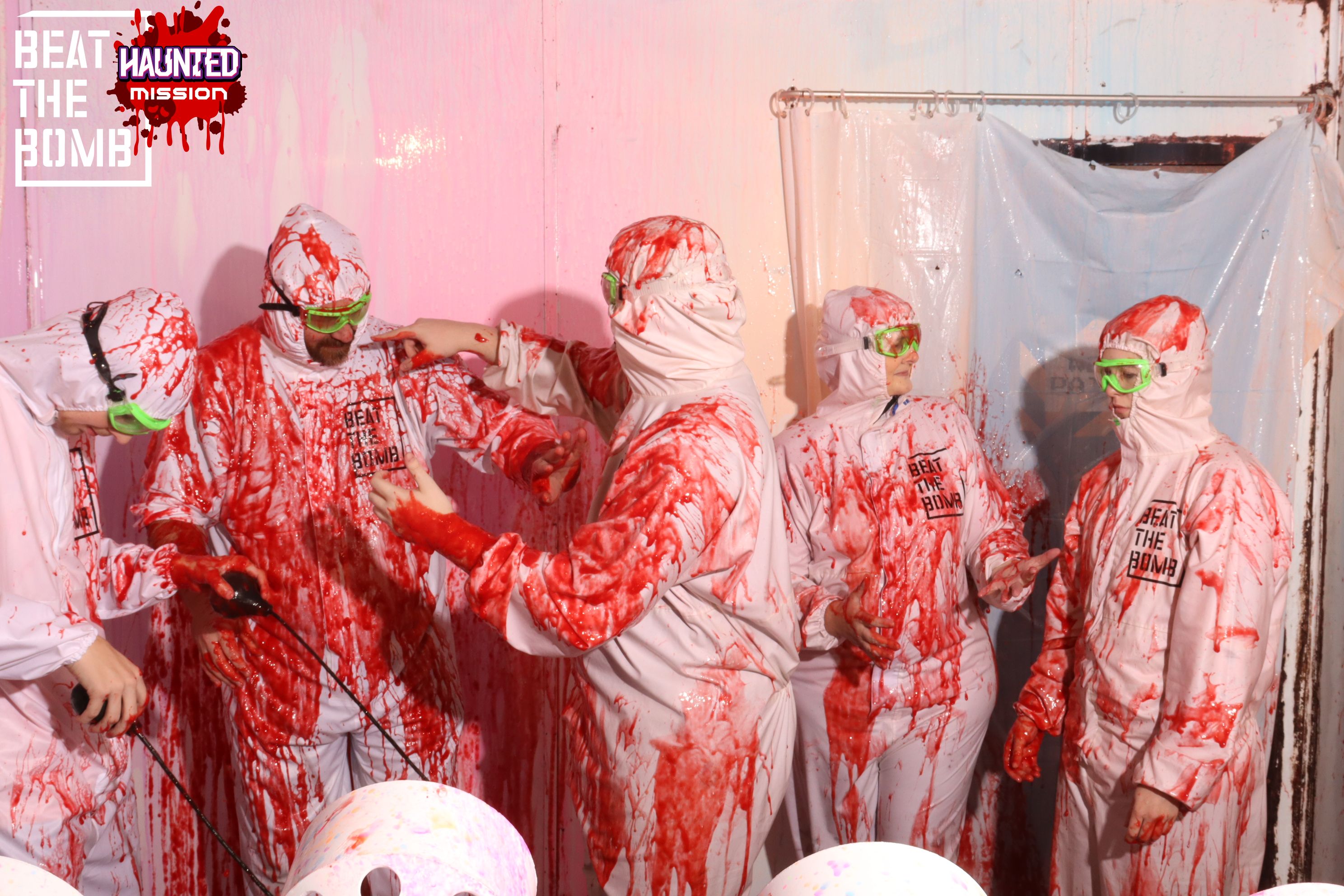 Team Rylandos Sigmas after their Haunted Mission