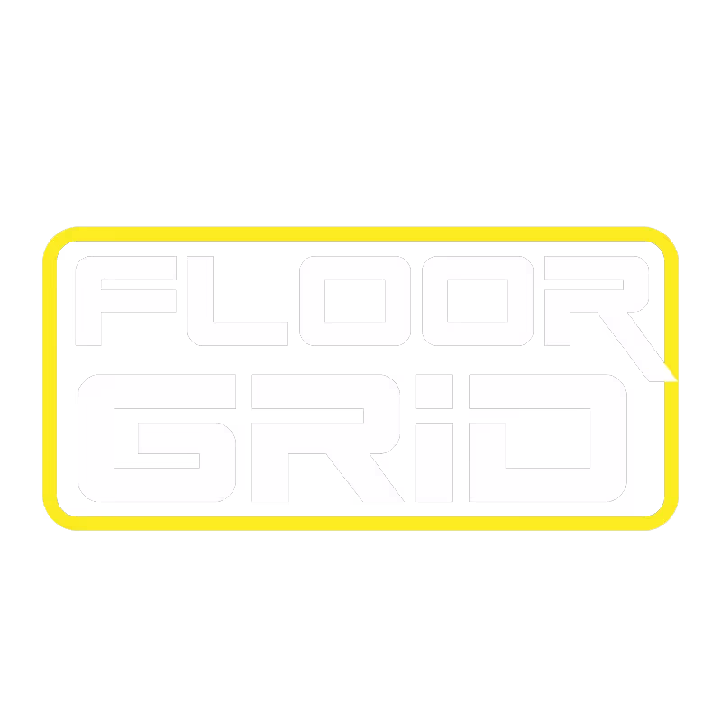 Floor Grid coordination game at Beat The Bomb team building