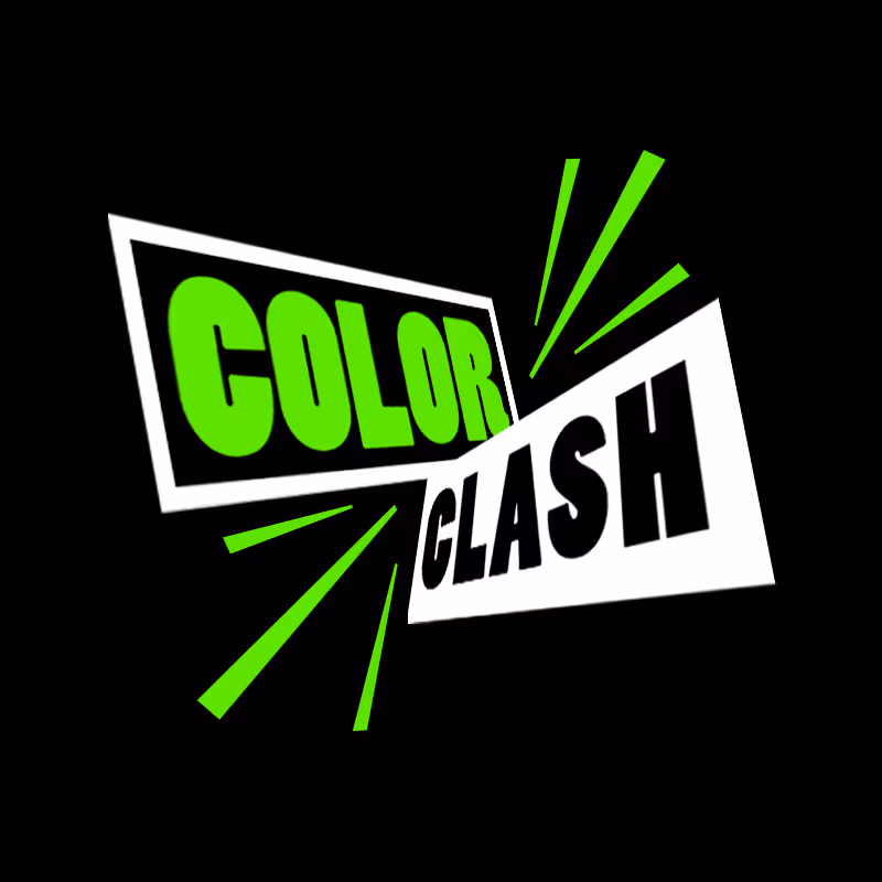 Color Clash arcade mini-game logo