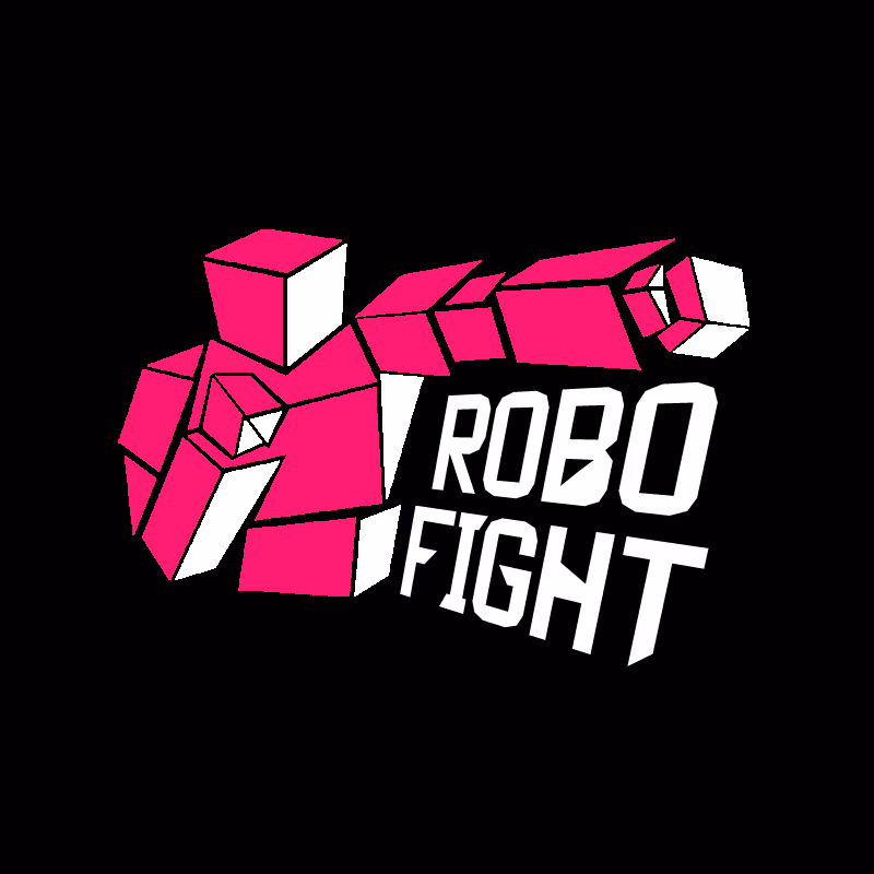 Robo Fight arcade mini-game logo